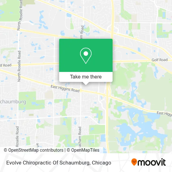 Evolve Chiropractic Of Schaumburg map
