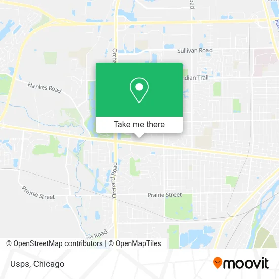 Usps map