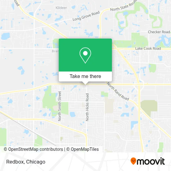 Redbox map