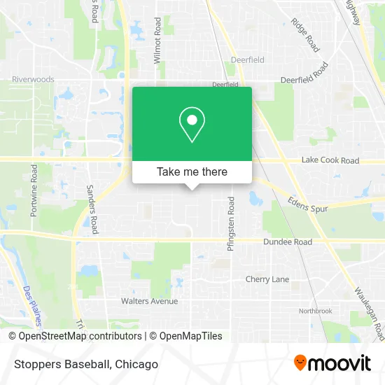 Stoppers Baseball map