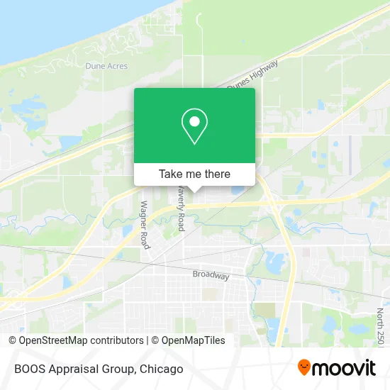 BOOS Appraisal Group map