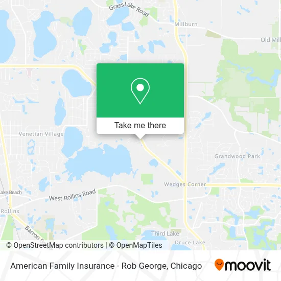 American Family Insurance - Rob George map