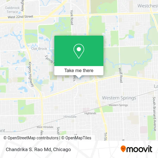 Chandrika S. Rao Md map