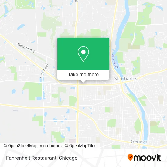 Fahrenheit Restaurant map