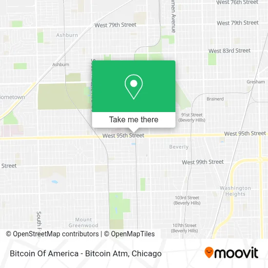 Bitcoin Of America - Bitcoin Atm map