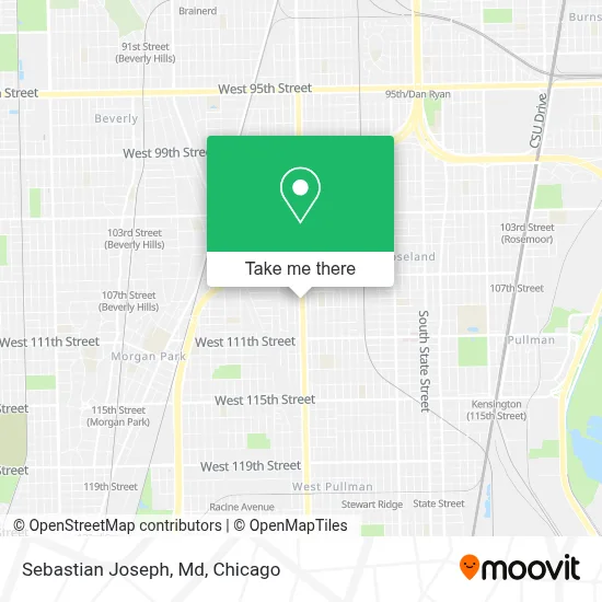 Sebastian Joseph, Md map
