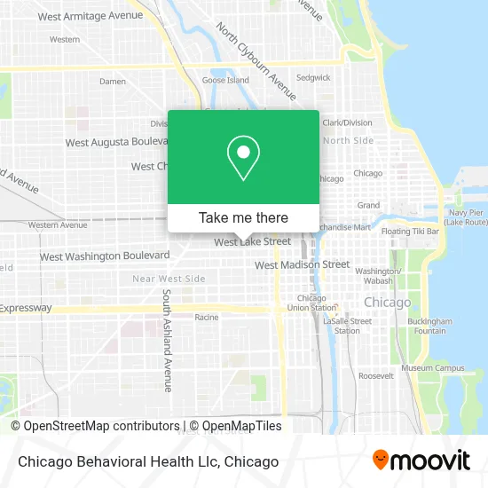 Chicago Behavioral Health Llc map