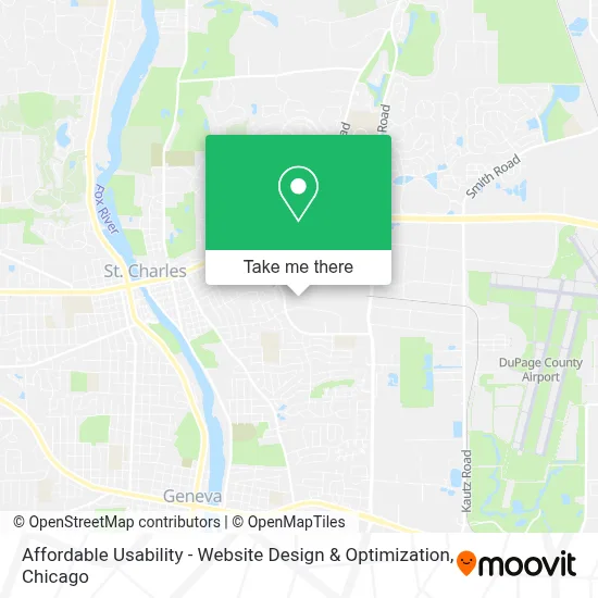 Affordable Usability - Website Design & Optimization map