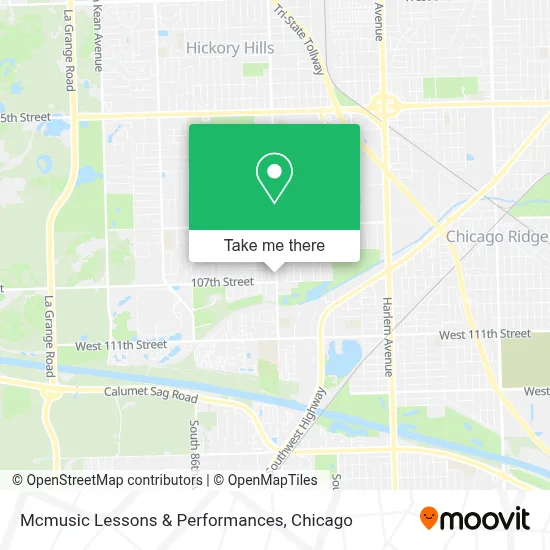 Mcmusic Lessons & Performances map