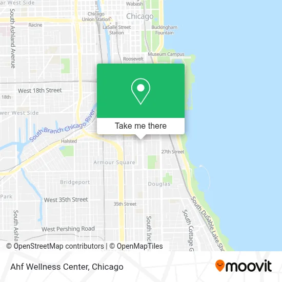 Ahf Wellness Center map