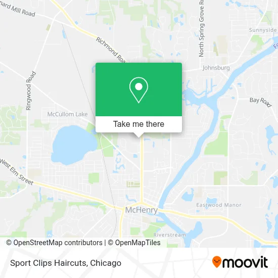 Sport Clips Haircuts map