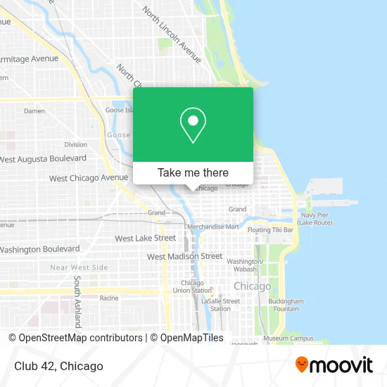 Club 42 map