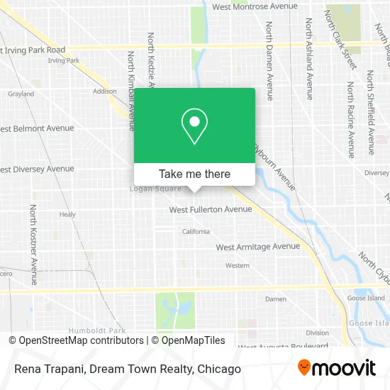 Rena Trapani, Dream Town Realty map