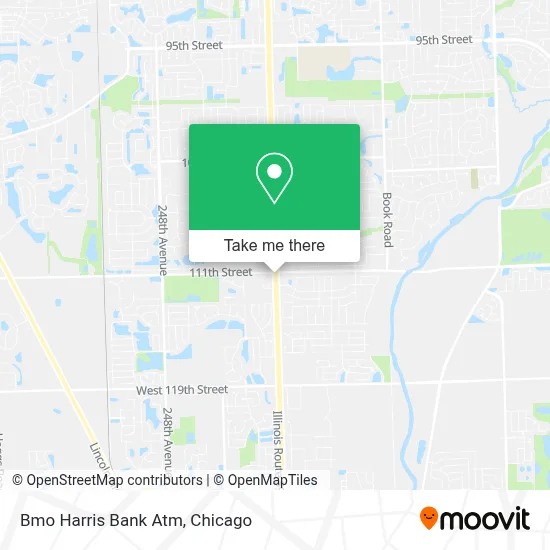 Bmo Harris Bank Atm map