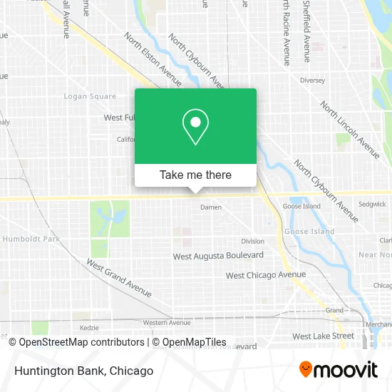 Huntington Bank map
