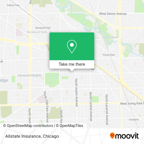 Allstate Insurance map