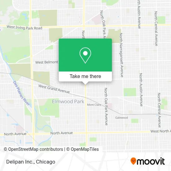 Delipan Inc. map