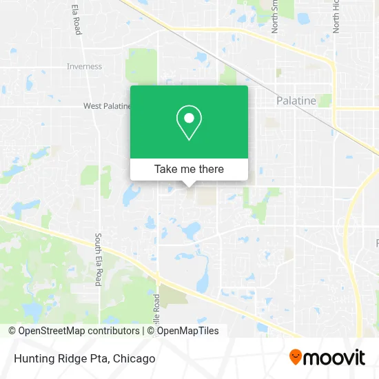 Hunting Ridge Pta map