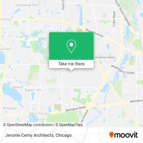 Jerome Cerny Architects map