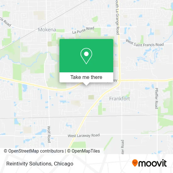Reintivity Solutions map