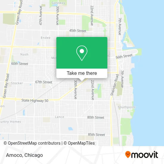 Amoco map