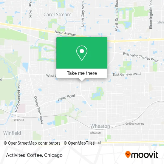 Activitea Coffee map