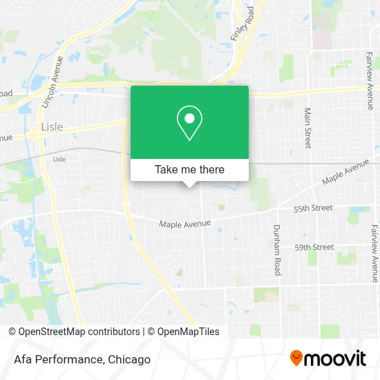 Afa Performance map