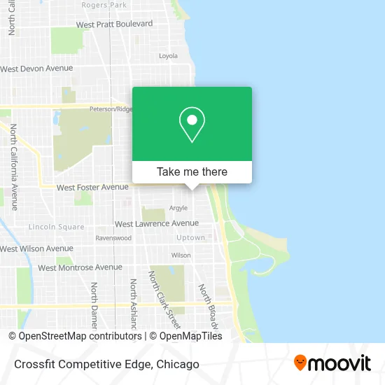 Crossfit Competitive Edge map
