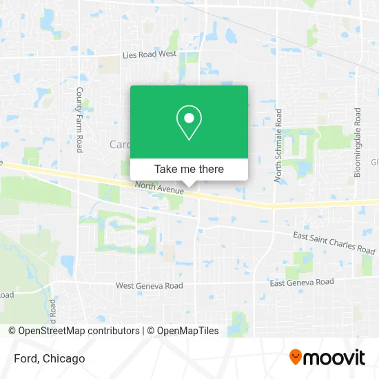 Ford map