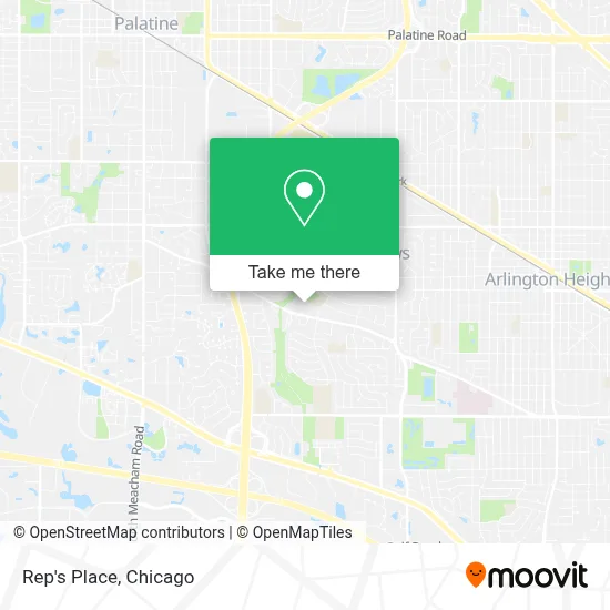 Rep's Place map