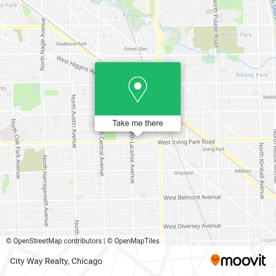 City Way Realty map