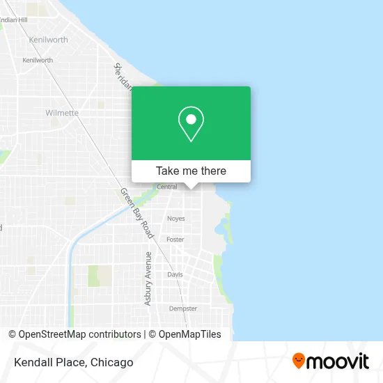 Kendall Place map