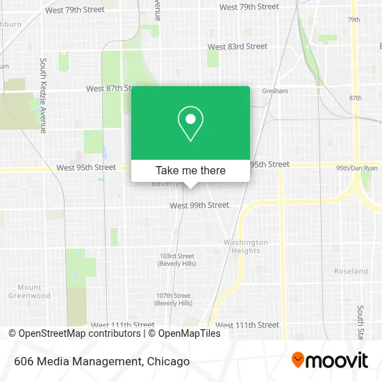 606 Media Management map