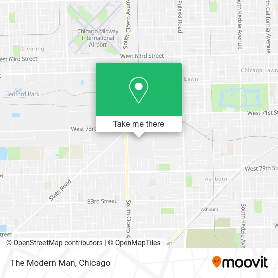 The Modern Man map