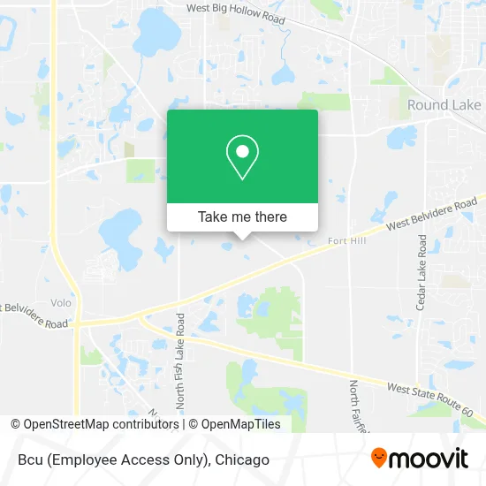 Bcu (Employee Access Only) map