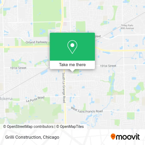 Grilli Construction map