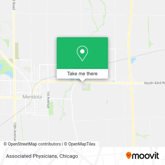Associated Physicians map