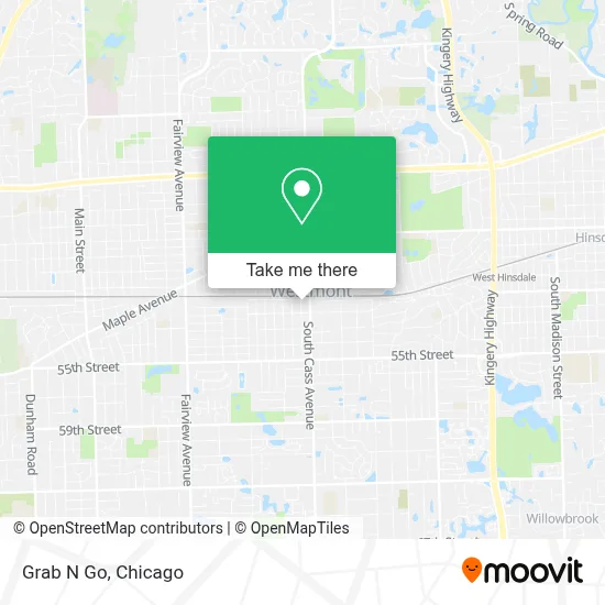 Grab N Go map