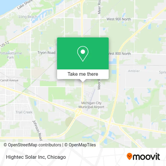 Hightec Solar Inc map