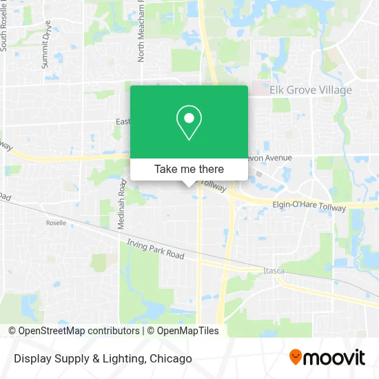Display Supply & Lighting map