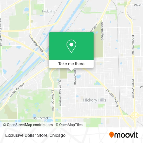 Exclusive Dollar Store map