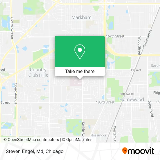 Steven Engel, Md map