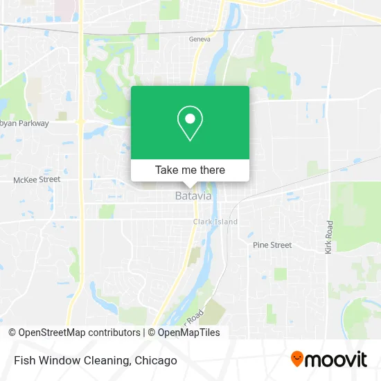 Fish Window Cleaning map