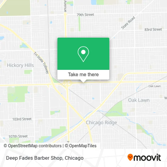 Deep Fades Barber Shop map