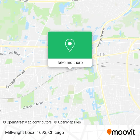 Millwright Local 1693 map