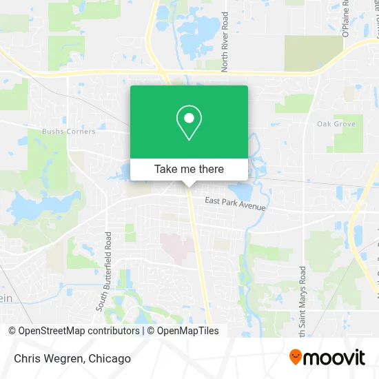 Chris Wegren map