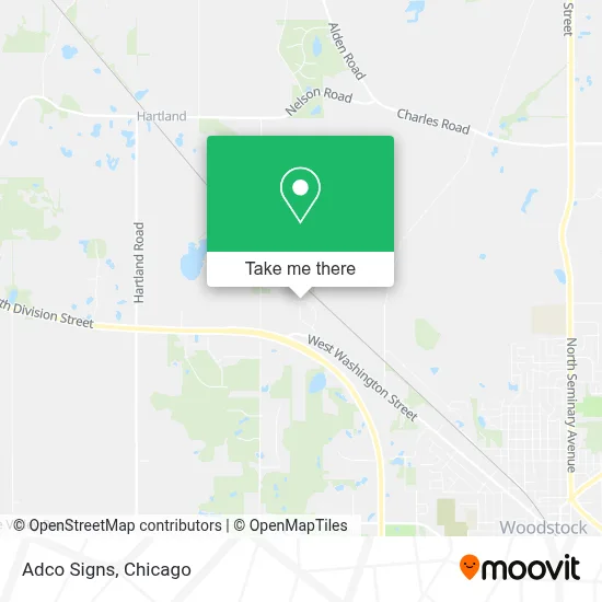 Adco Signs map