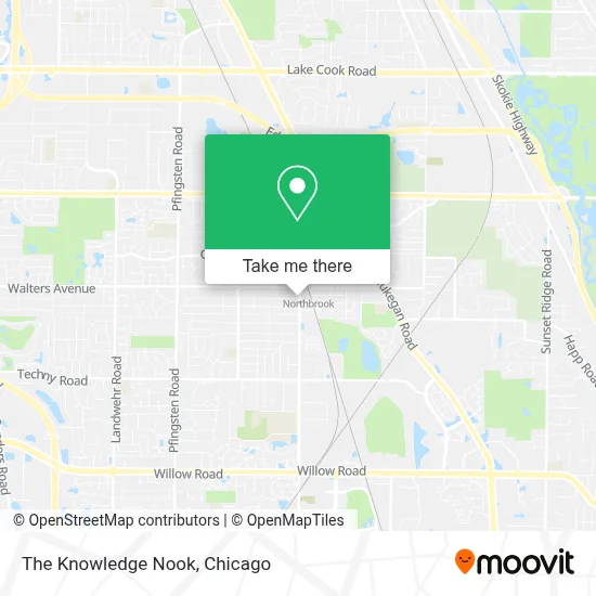 The Knowledge Nook map