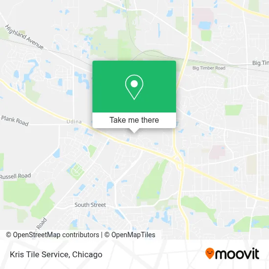 Kris Tile Service map