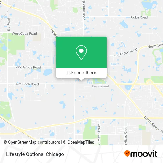 Lifestyle Options map